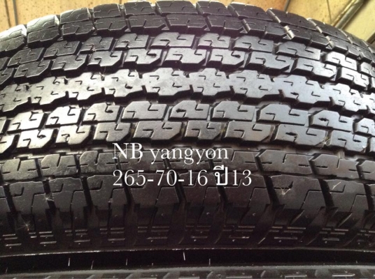 265-70-16 ปี 13 Bridgestone Dueler
