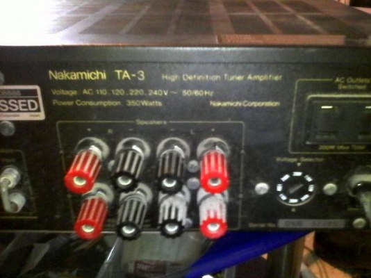 รีซีฟเวอร์Nakamichi ta-3