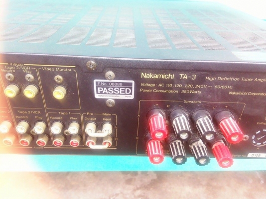 รีซีฟเวอร์Nakamichi ta-3