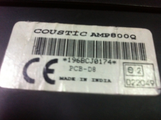 ขายแอมป์ Coustic รุ่น APM800Q (4ch) แรงๆ เสียงดีงานนำเข้ารับประกันคุณภาพ ขายแอมป์ Coustic รุ่น APM800Q (4ch) แรงๆ เสียงดีงานนำเข้ารับประกันคุณภาพ