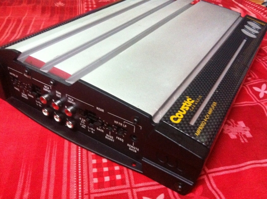 ขายแอมป์ Coustic รุ่น APM800Q (4ch) แรงๆ เสียงดีงานนำเข้ารับประกันคุณภาพ