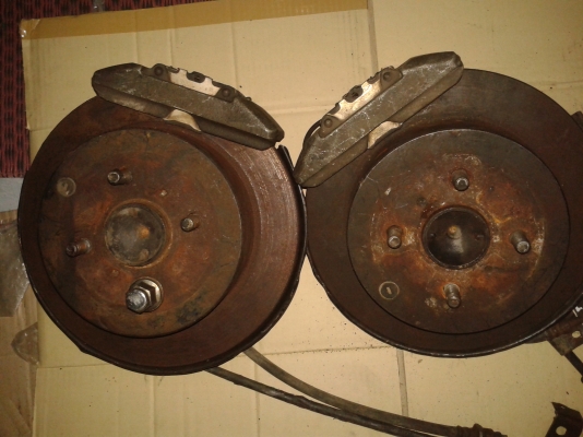 ชุดดิสหลังวีออส/ยารีส ABSถอดสวยๆ1คู่ครับ