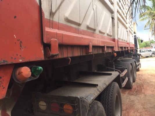 ขายดาวนน์รถหัวลากจูง หางซิมิดั้มพ์ 18ล้อHINO FM1AKLA 344แรงม้า ปี56 สนใจโทร 081-970-1072