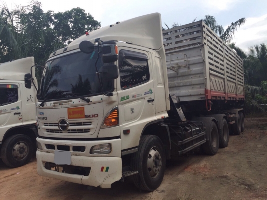 ขายดาวนน์รถหัวลากจูง หางซิมิดั้มพ์ 18ล้อHINO FM1AKLA 344แรงม้า ปี56 สนใจโทร 081-970-1072