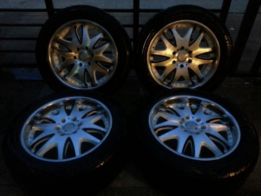 ล้อ VIP ขอบ20 Japan 6รู139 กว้าง9นิ้ว off +20 สภาพดีไม่มีซ่อม ขอบหนาๆใส่กระบะหล่อๆเลยครับ