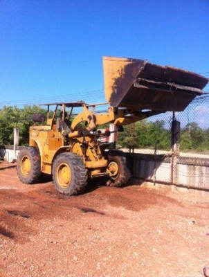 ขายรถตักล้อยาง CAT. พร้อมใช้งาน ไม่มีเอกสาร