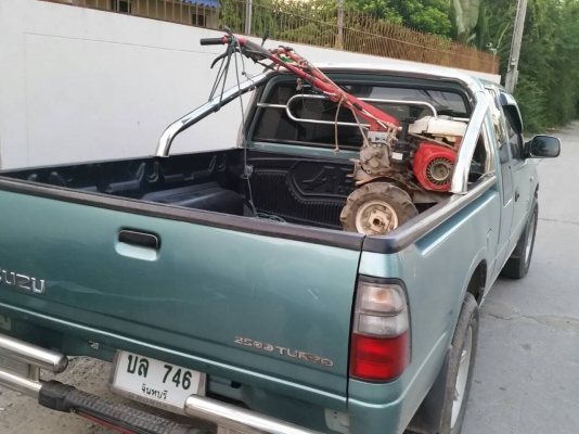 จัดส่งไปแล้วครับ - รถไถนาเดินตาม เครื่องพรวนดิน ปลูกผัก ดายหญ้า ตัดหญ้า ไประยองครับ