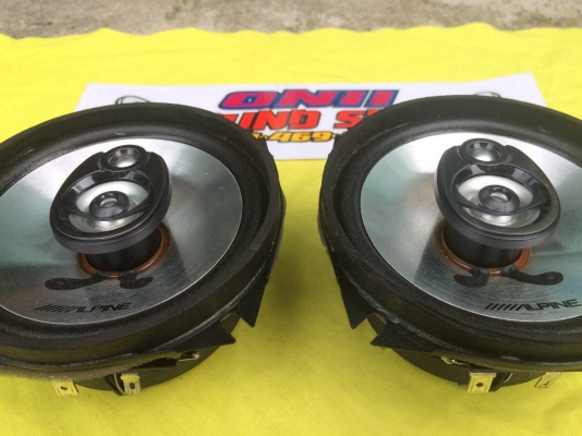 ลำโพง Alpine รุ่น STE-123A ลำโพงแกนร่วม 3 ทาง ขนาด 5" กรวยอลูมิเนียม