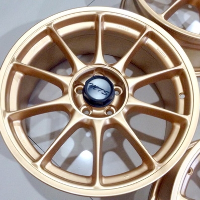 ล้อ i-SPEED 17 นิ้ว 10 ก้าน 5รู100  กว้าง7.5 สีทอง มีฝาให้สองแบบ ตจวส่งได้
