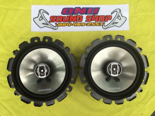 ลำโพง Alpine รุ่น STL-16C ลำโพงแกนร่วม 2 ทางขนาด 6" กรวยอลูมิเนียม