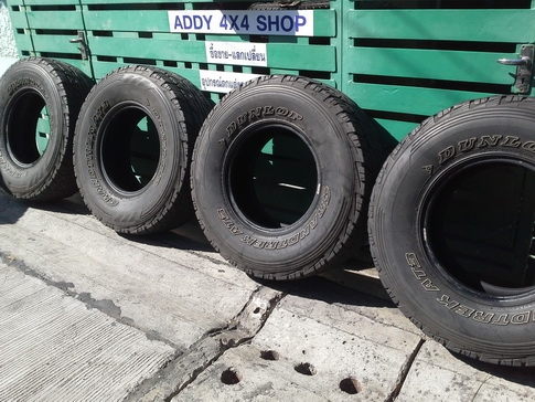 Dunlop AT3 ขนาด 265/75/16 ปลายปี12 สวยๆ 1ชุด