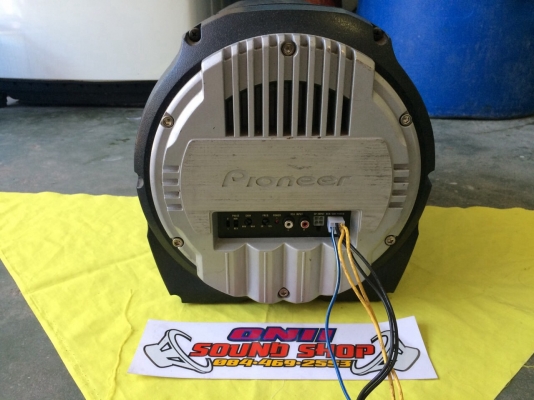 Bassbox Pioneer Carrozzeria รุ่น TS-WX707A ตู้ซับทรงบาซูก้า