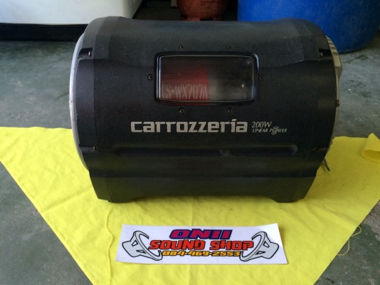Bassbox Pioneer Carrozzeria รุ่น TS-WX707A ตู้ซับทรงบาซูก้า