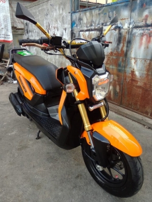 ขาย Zoomer X รถปี57 หัวฉีดประหยัดน้ำมัน พร้อมเล่ม สวยมากๆ ราคาถูกๆครับ