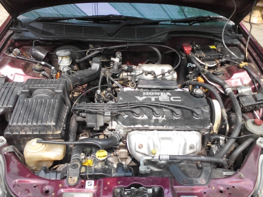 ฮอนด้าซีวิค ตาโต ปี 96 เครื่อง V-Tec ติดแก๊สลงเล่มแล้ว ภาษี 59 กระจกพับไฟฟ้า แม็ค 16