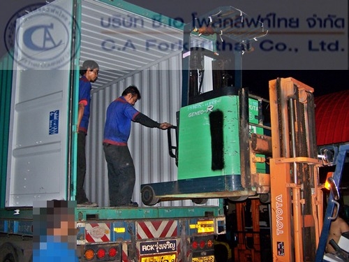 ขาย รถโฟล์คลิฟท์ไฟฟ้า TOYOTA รุ่น 7FBR13