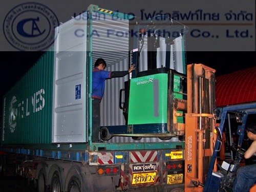 ขาย รถโฟล์คลิฟท์ไฟฟ้า TOYOTA รุ่น 7FBRS14