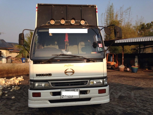 Hino FC3JLKA ปี 43 หกสูบ 165 แรงม้า ยาว 6.10/ ดั๊ม 12 ตัน เบรคทีฟฟี้ พาวเวอร์ เรเดียรหกเส้น