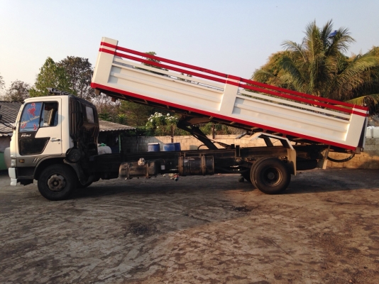 Hino FC3JLKA ปี 43 หกสูบ 165 แรงม้า ยาว 6.10/ ดั๊ม 12 ตัน เบรคทีฟฟี้ พาวเวอร์ เรเดียรหกเส้น