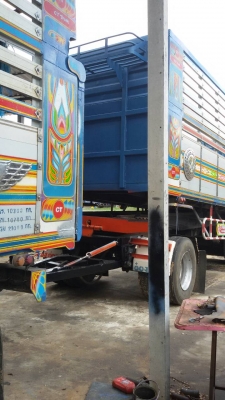 ขายพ่วงดั้ม M6  260 เเรง รถสภาพนางฟ้ารถสวยวิ่งน้อย