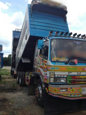 ขายพ่วงดั้ม M6  260 เเรง รถสภาพนางฟ้ารถสวยวิ่งน้อย