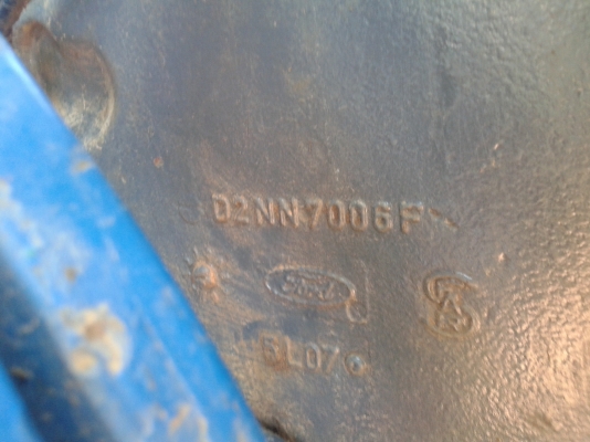 ขายฟอร์ด 6600 เครื่องT3 เอกสารเล่มทะเบียน