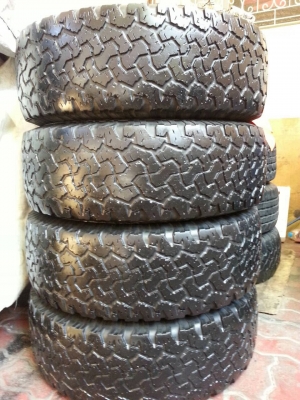 ขายยาง  BF ALL  265 75 16  ปี 10