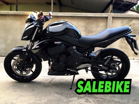 KAWASAKI ER6N ปี2010 ABS วิ่ง30000โลไมลแท้ มาพร้อม ท่อแต่ง TWOBROTHER แท้