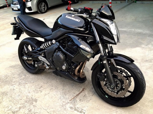 KAWASAKI ER6N ปี2010 ABS วิ่ง30000โลไมลแท้ มาพร้อม ท่อแต่ง TWOBROTHER แท้
