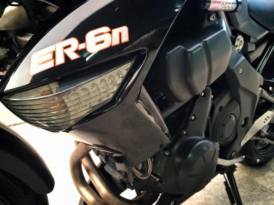 KAWASAKI ER6N ปี2010 ABS วิ่ง30000โลไมลแท้ มาพร้อม ท่อแต่ง TWOBROTHER แท้