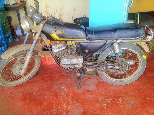 Yamaha Rx100 มี ท.บ. เล่มส้ม