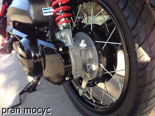 New fino fiรุ่นsport สีเเดงเทาดำ ไมล์เเท้4,374กม. รถปี2014