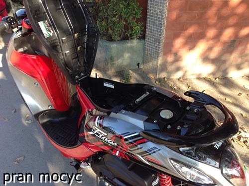 New fino fiรุ่นsport สีเเดงเทาดำ ไมล์เเท้4,374กม. รถปี2014