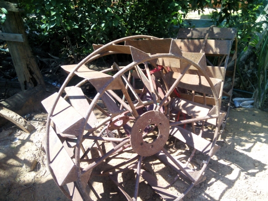 ล้อเหล็กกันจม2คู่สวยๆพร้อมใช้