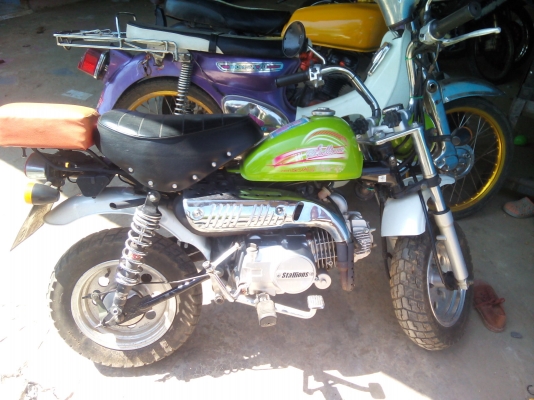 มอไซ มินิ 125ซีซี เอกสารเล่มพร้อมโอนถาษีปี59