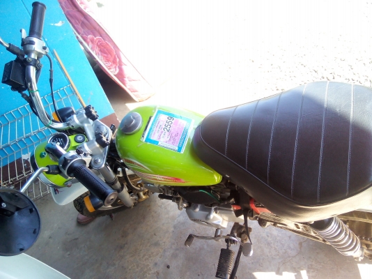 มอไซ มินิ 125ซีซี เอกสารเล่มพร้อมโอนถาษีปี59