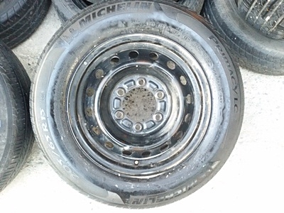 ขายล้อกะทะ15 6รู TOYOTA พร้อมยาง205/65/15   4ล้อ