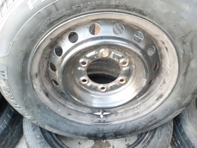 ขายล้อกะทะ15 6รู TOYOTA พร้อมยาง205/65/15   4ล้อ