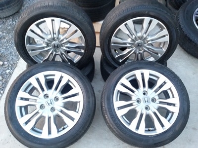 ขายล้อแม็กHONDA City SVขอบ16พร้อมยาง ปี12 4 ล้อ