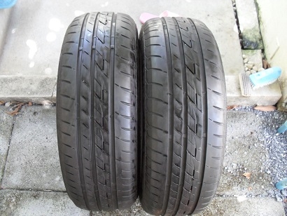 ขายยาง BRIDGESTONE ECOPIA EP200 ปี0814 (1คู่) 215-60-16 ราคา 2,200