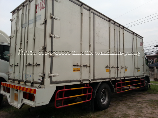 ขายด่วน Hino 500 ปี53 ตู้ยาว 7.4m (ต้นหอม 081-8508086)