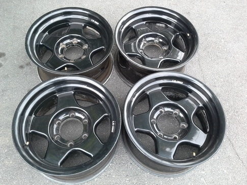 Max 6/139 ขอบ16 กว้าง8 ET-25 สีเทาดำ สวยๆ 1ชุด