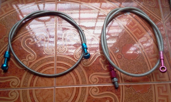 ชุดตระแกรงหม้อน้ำKR Victor ครบชุด / สายถัก33"