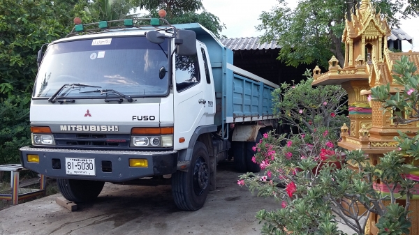 ขายรถ 10 ล้อ ดั้มสองเพลา Fuso 627