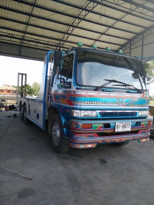 ขายสิบล้อ 1J 2 เพลากระบะลากรถเกี่ยวสวยราคา1280000