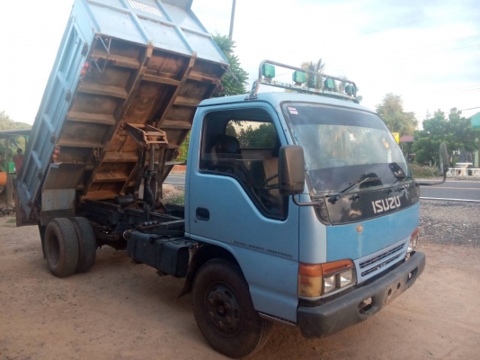 Isuzu NPR120 ฝาขาวรถห้างแท้ปี 44 คัสซีสวยทั้งเส้นไม่มีหัก ช่วงล่างท้าย F