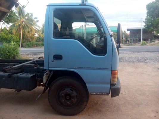 Isuzu NPR120 ฝาขาวรถห้างแท้ปี 44 คัสซีสวยทั้งเส้นไม่มีหัก ช่วงล่างท้าย F