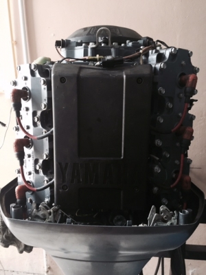 ขายเครื่องเรือ Yamaha 225Vmax พร้อมคอนโทรล ใบสแตนเลส