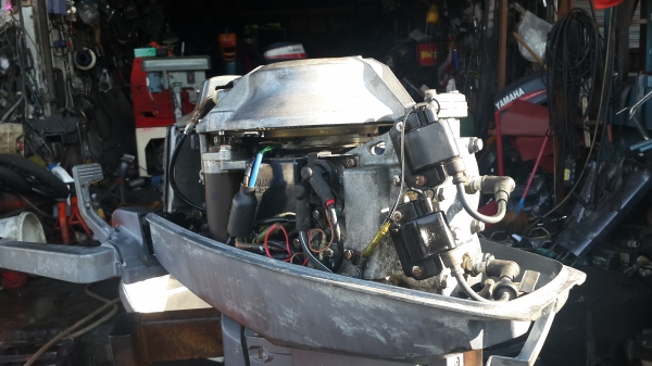 ขายเครื่องเรือ YAMAHA 25 เเรง