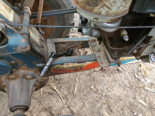 ขายรถไถนาเดินตาม ยันม่า 105 หางลิงลมพร้อมเทเลอย์